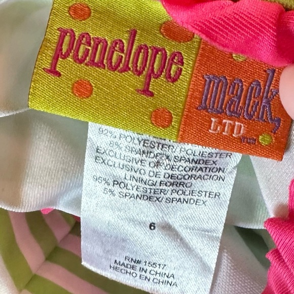 Youth Girl’s Penelope Mack Swimsuit Size 6 - Picture 3 of 3